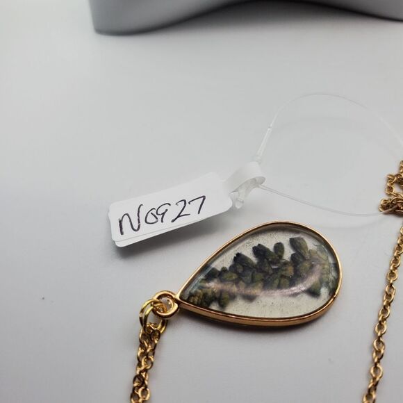 Ivy moss beautiful earth necklace N0927 - Picture 5 of 5